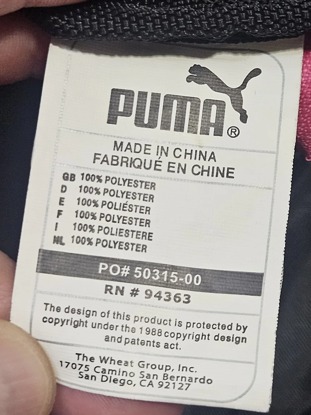 Puma – Teamsport 20 Inch Duffel Bag PUMA Pink and Black Soccer Baseball GYM pack